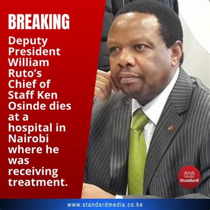 Ken Osinde’s biography, net worth, fact, career, awards and life story