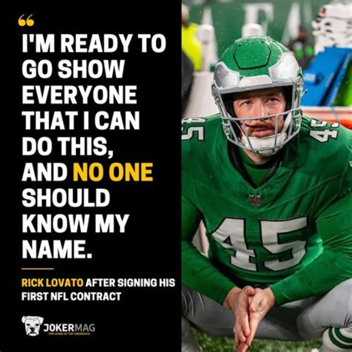 Rick Lovato Salary, Contract, Number, Net Worth, Madden Rating, Family