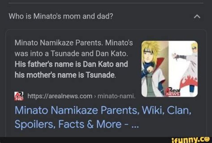 Who Are Dan Kato & Tsunade? Everything To Know About Minato Namikaze Parents
