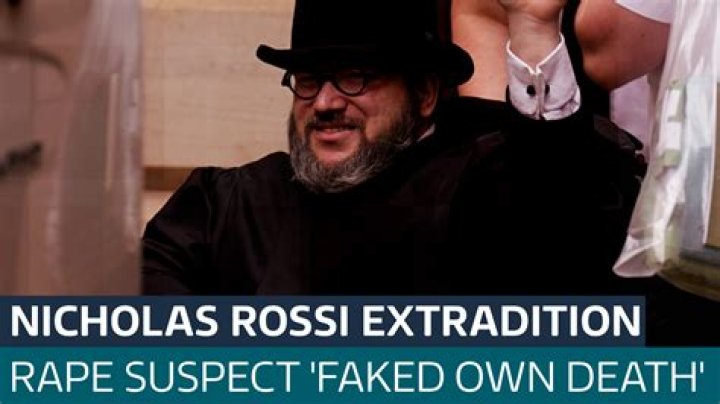 
Who is Nicholas Rossi? Rape suspect who faked his own death, to be extradited to US 