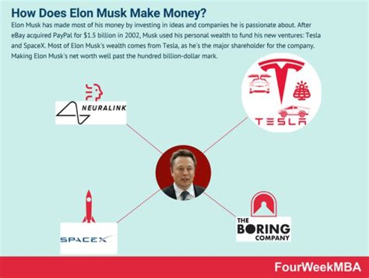 Why is Elon Musk so rich? how did Elon Musk make his money